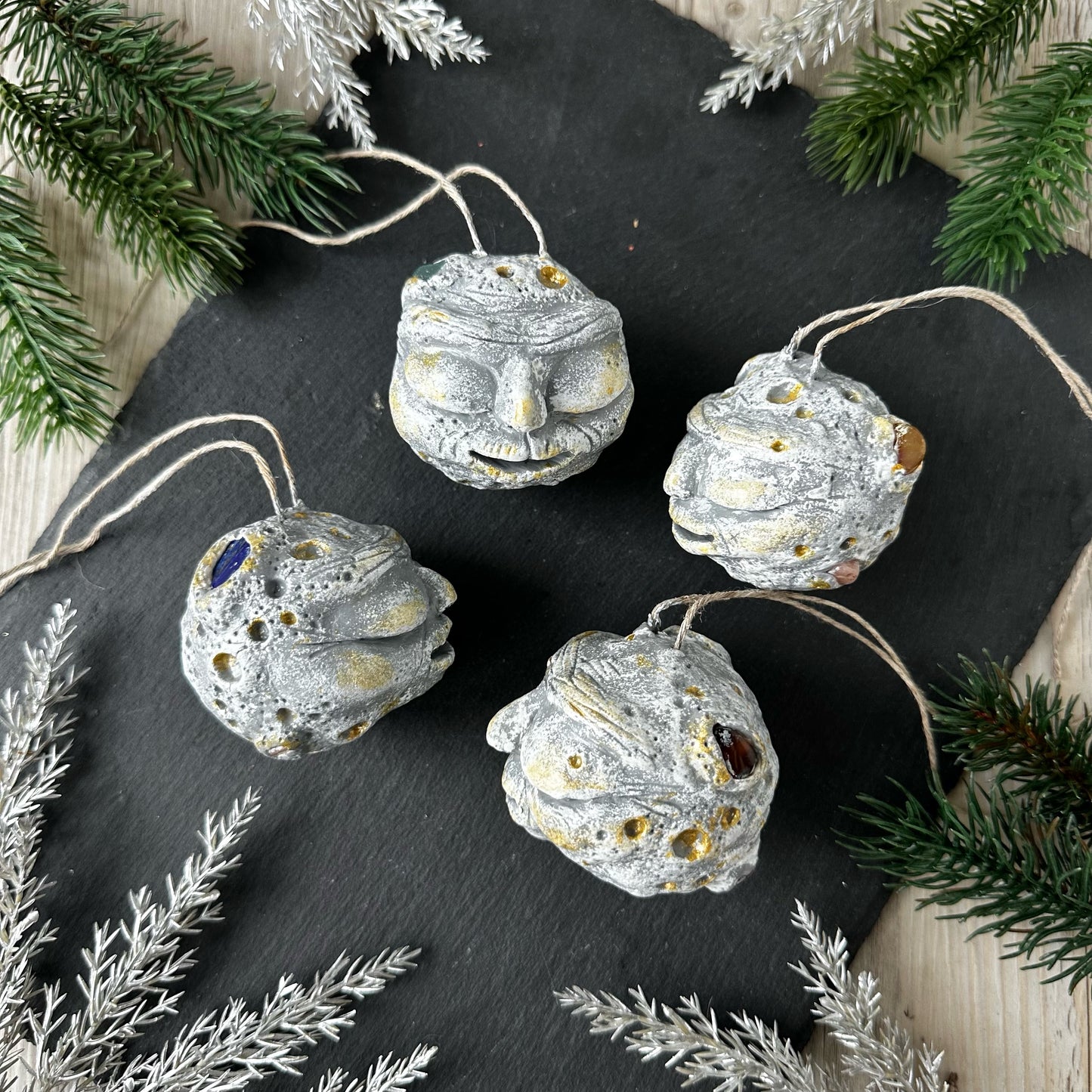 Moon ornaments